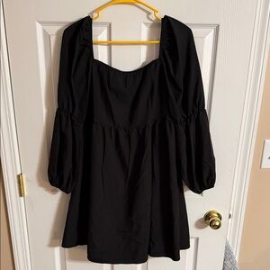 Elegant Black Women's Top